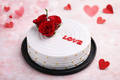 Rose cake Valentine's