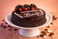 Pure Chocolate Truffle Cake
