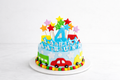 Car Theme Birthday Cake