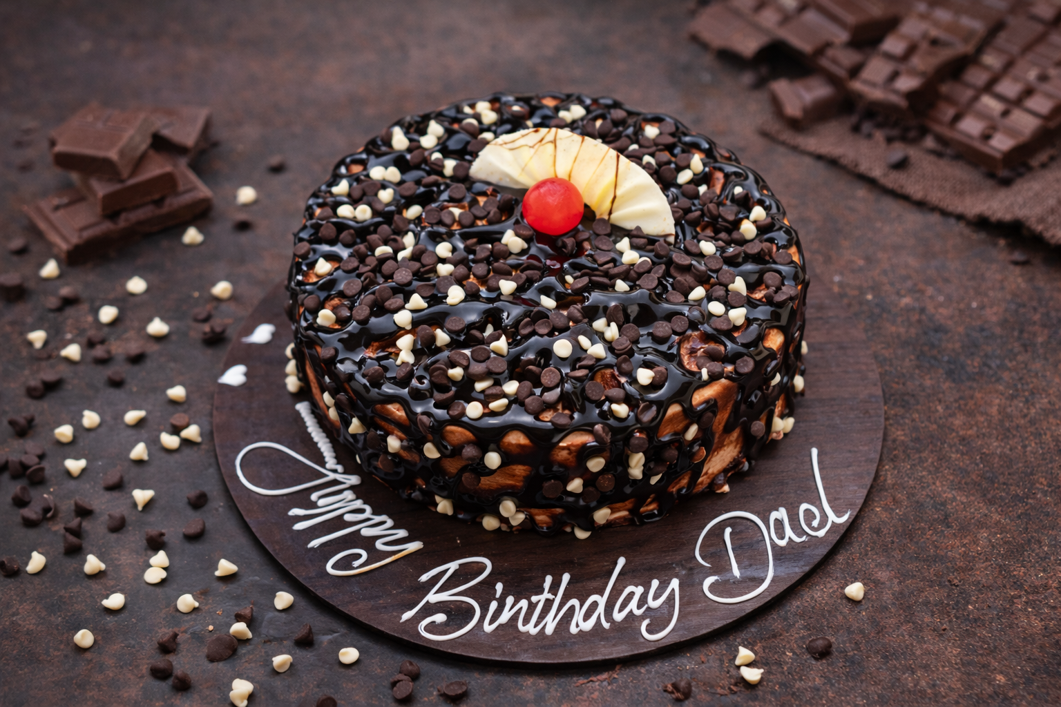 Choco Chips Cake