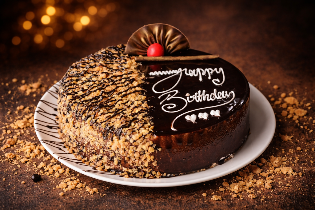 Chocolate Butterscotch Cake